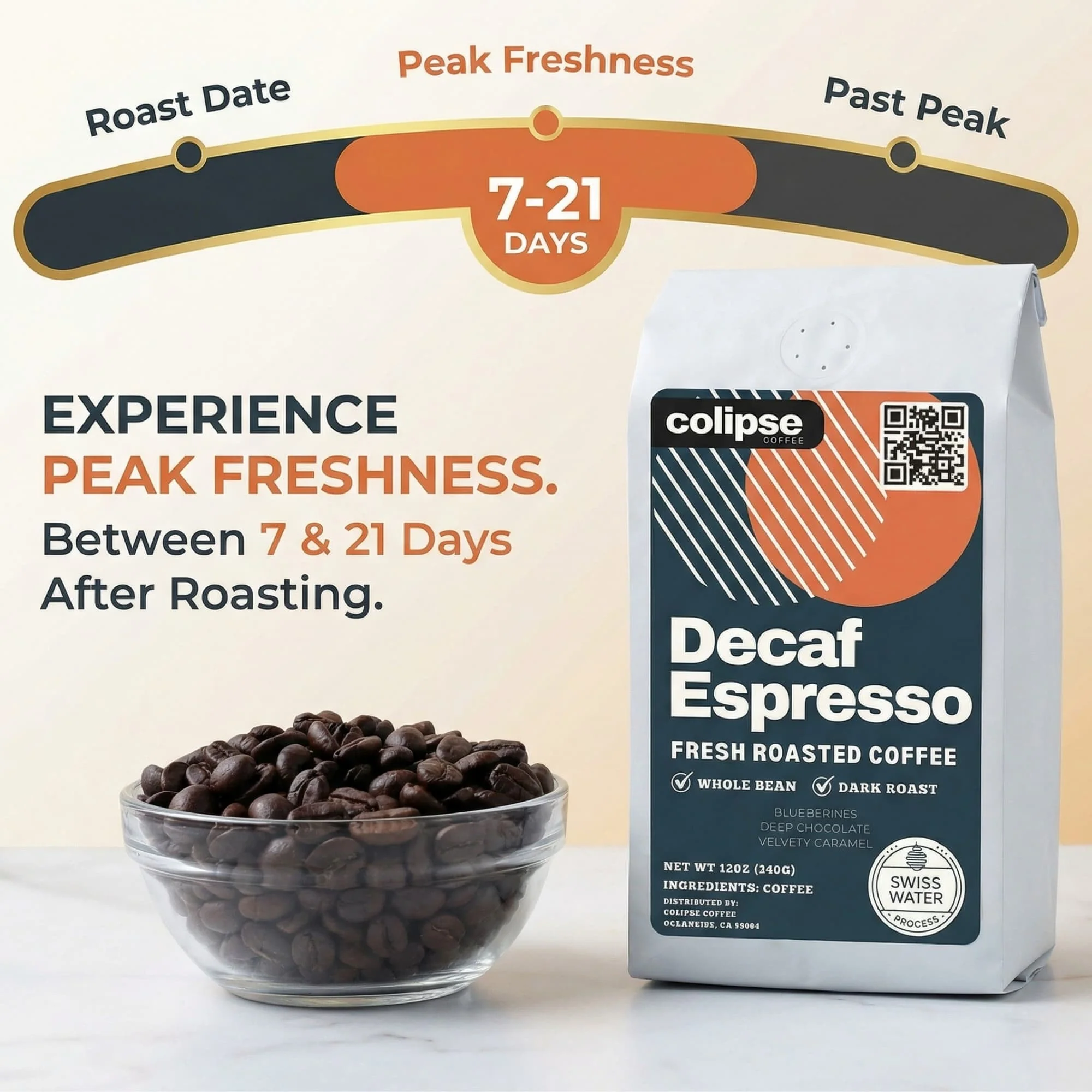 Decaf Espresso Beans Swiss Water® Process - Image 10