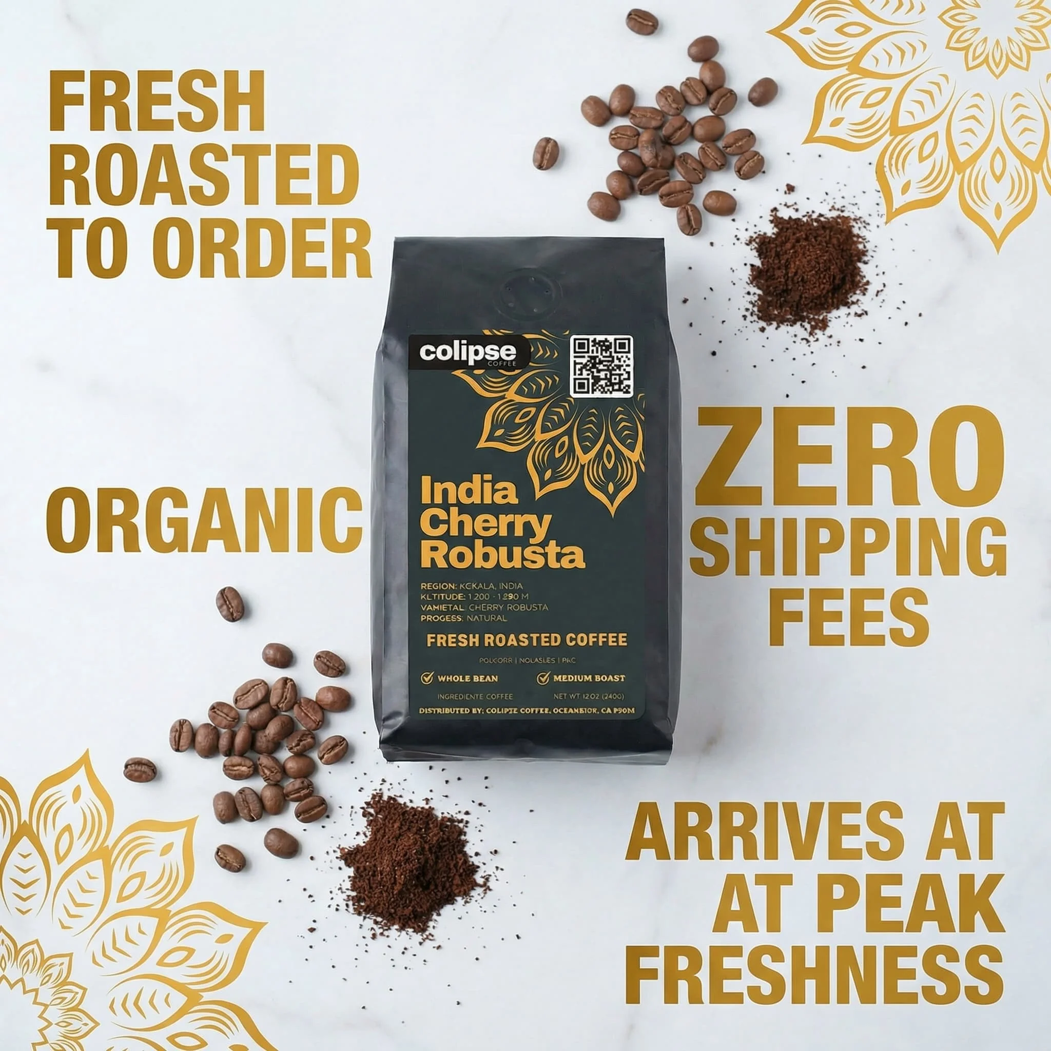 100% Cherry Robusta Coffee Beans - Image 11